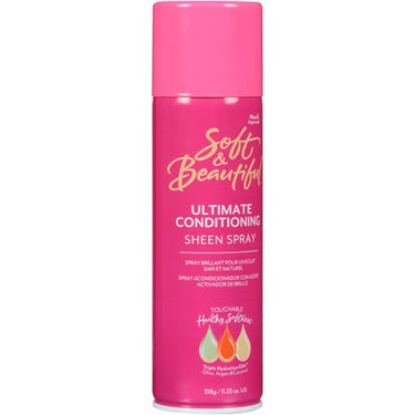 Soft & Beautiful Ultimate Conditioning Sheen Spray – 11.25 oz - ANNS BEAUTY SUPPLY